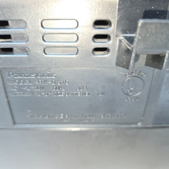 PANASONIC RX-DS15 Portable Stereo BoomBox CD/TAPE/AM/FM XBS System All Work - Picture 5 of 16